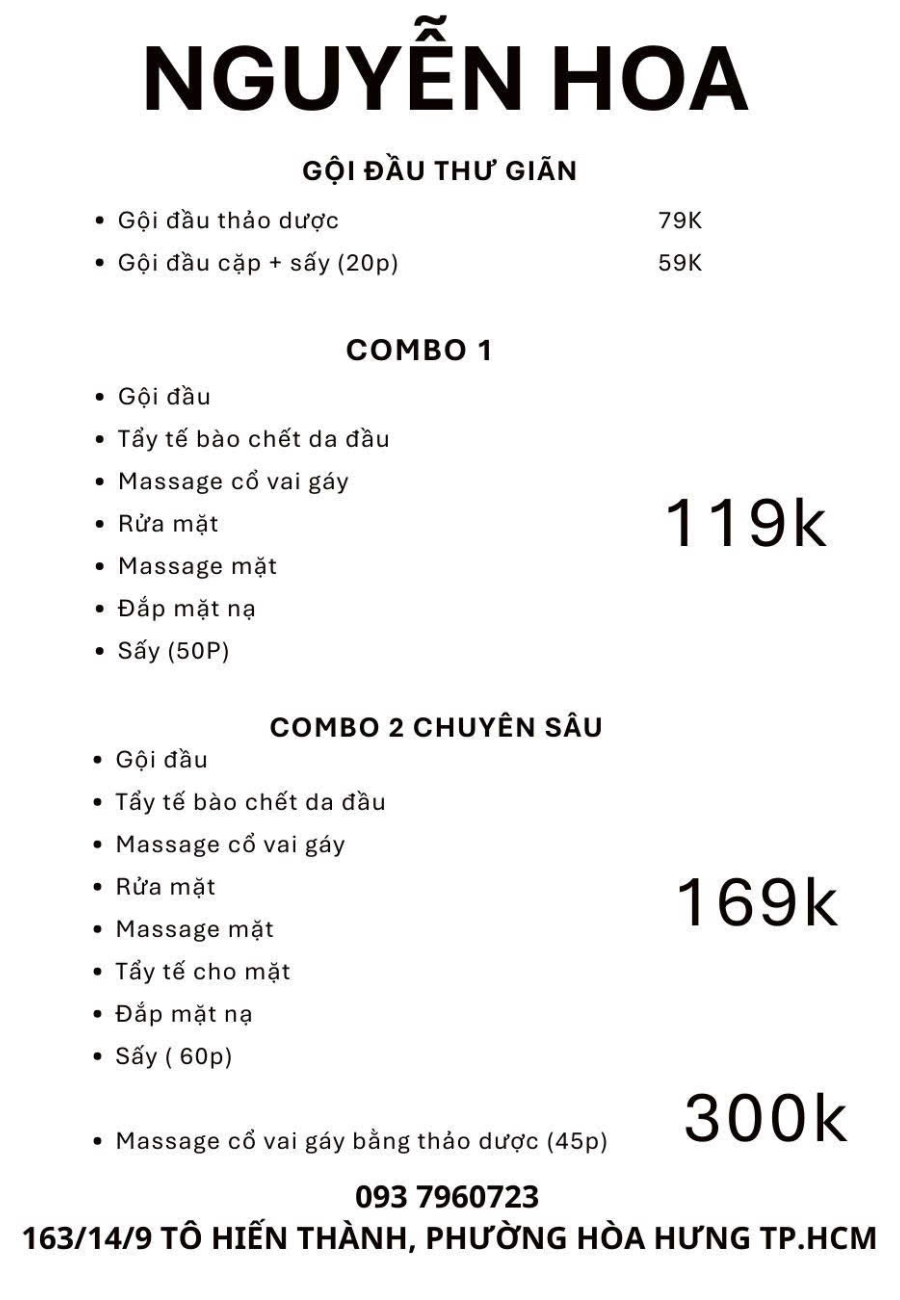 Gội Đầu Thư Giản